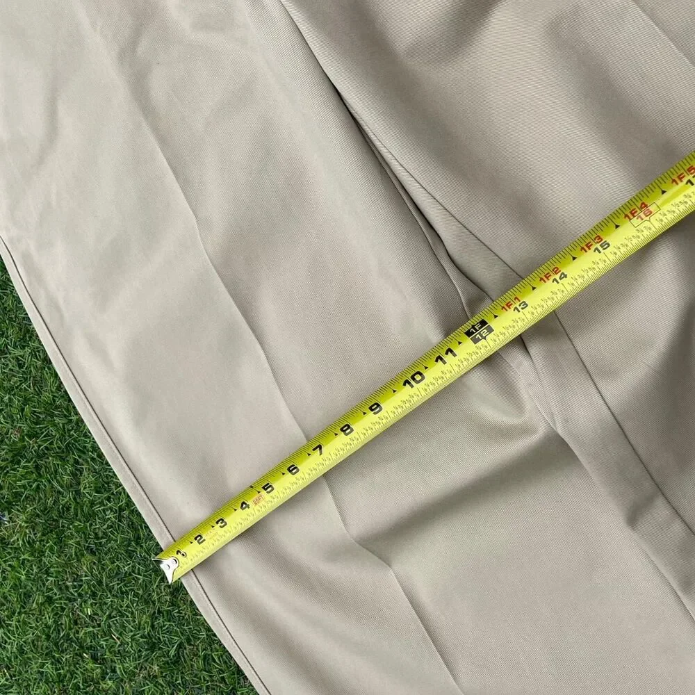 St-john-s-bay Men's Cream and Tan Trousers
